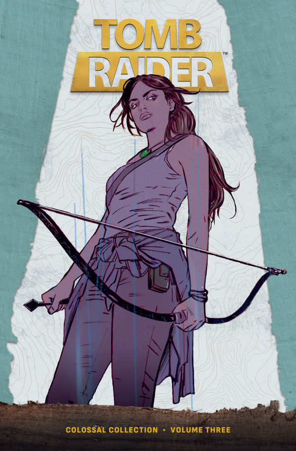 Cover of Tomb Raider Colossal Collection Volume 3 HC, published by Dark Horse