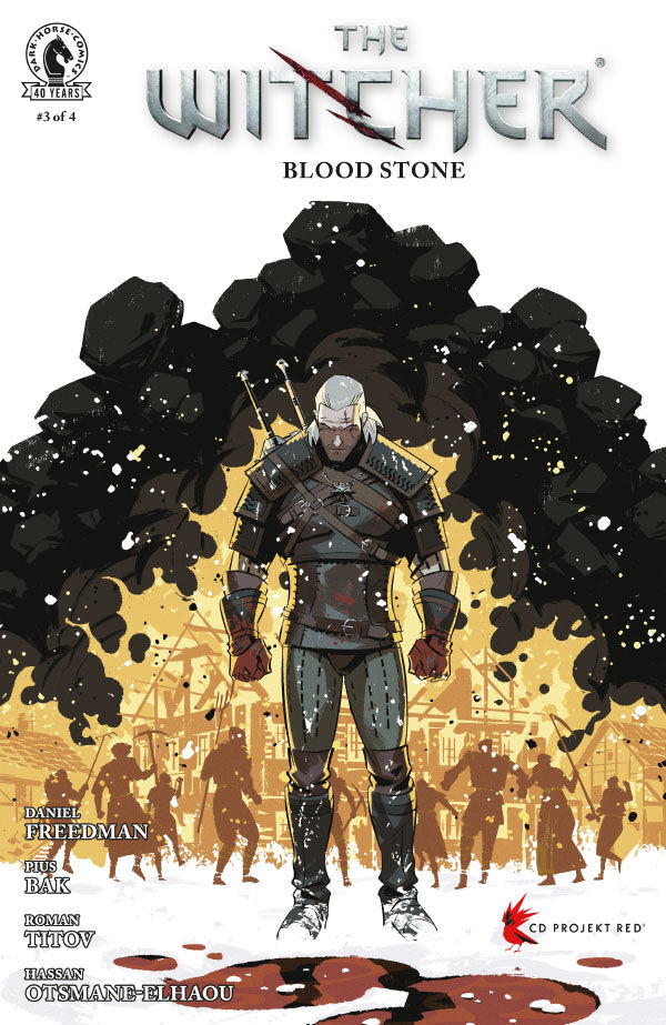 Cover of The Witcher: Blood Stone #3, published by Dark Horse
