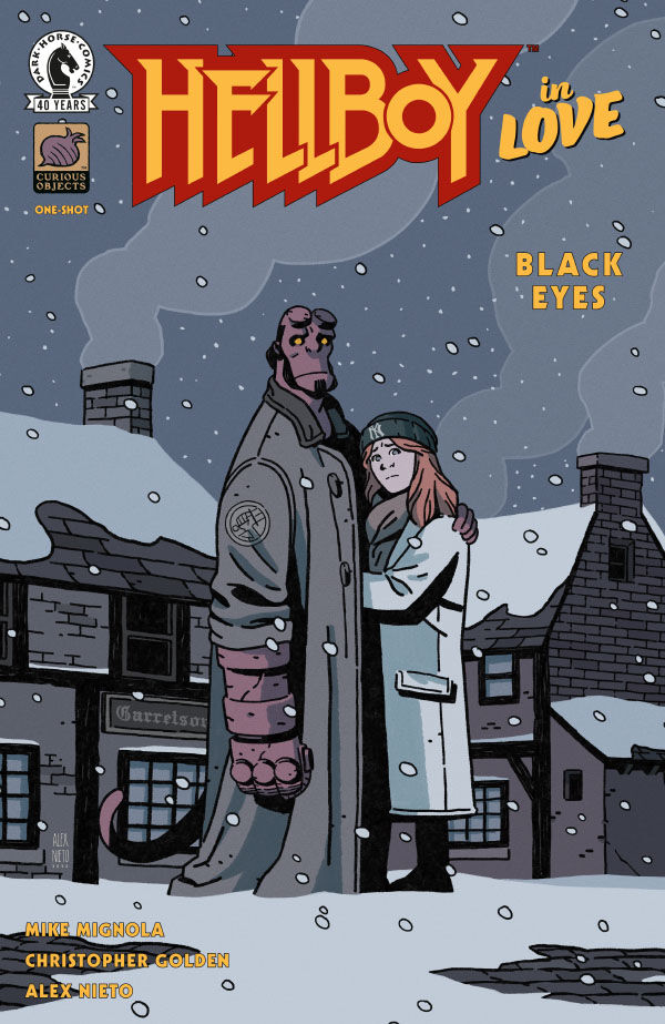 Cover of Hellboy in Love: Black Eyes, published by Dark Horse