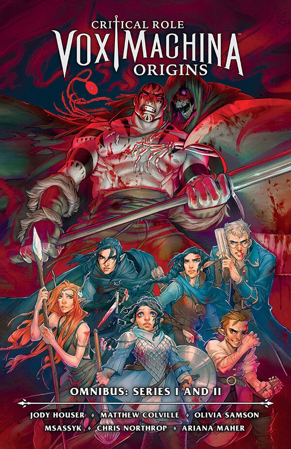 Cover of Critical Role: Vox Machina Origins Omnibus--Series I and II TPB, published by Dark Horse