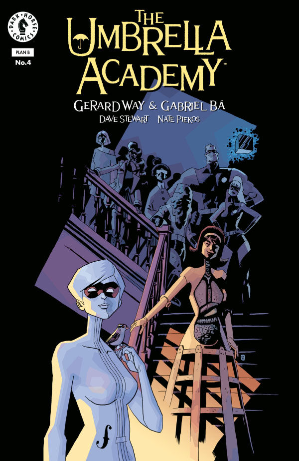 Cover of The Umbrella Academy: Plan B #4, published by Dark Horse