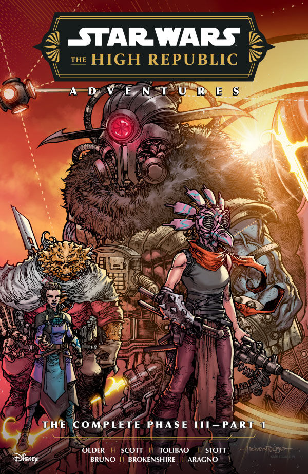 Cover of Star Wars: The High Republic Adventures--The Complete Phase III Part 1 TPB, published by Dark Horse