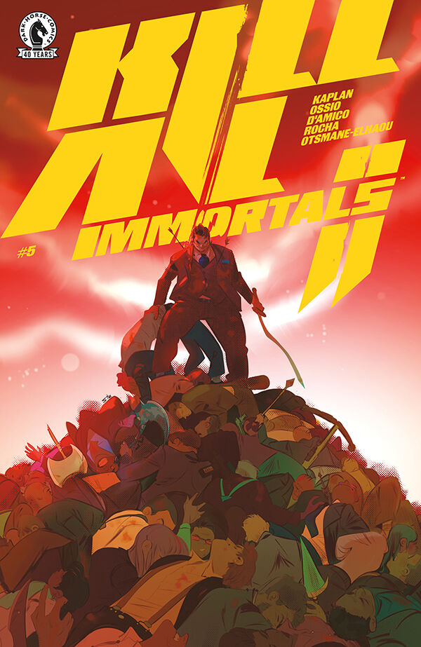 Cover of Kill All Immortals II #5 (Stefano Simeone Variant Cover), published by Dark Horse