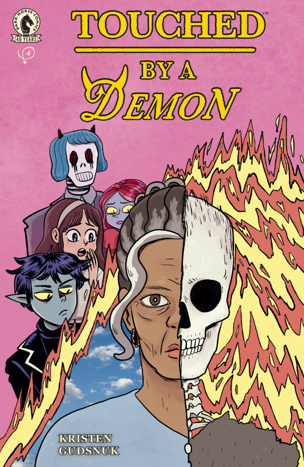 Cover of Touched by a Demon #4, published by Dark Horse
