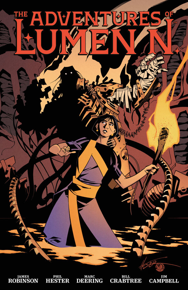 Cover of The Adventures of Lumen N. Volume 1 TPB, published by Dark Horse