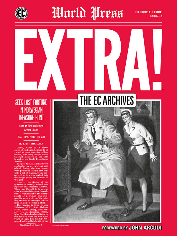 Cover of The EC Archives: The Complete Extra TPB, published by Dark Horse
