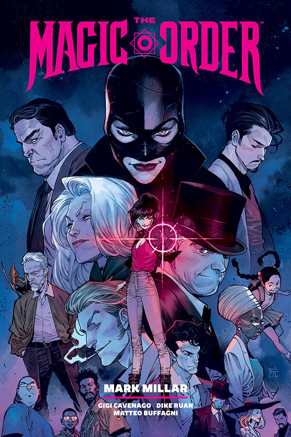Cover of The Magic Order Library Edition Volume 2 HC, published by Dark Horse