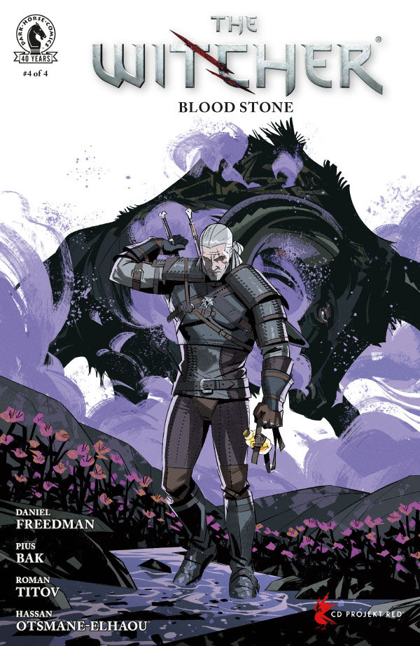 Cover of The Witcher: Blood Stone #4, published by Dark Horse