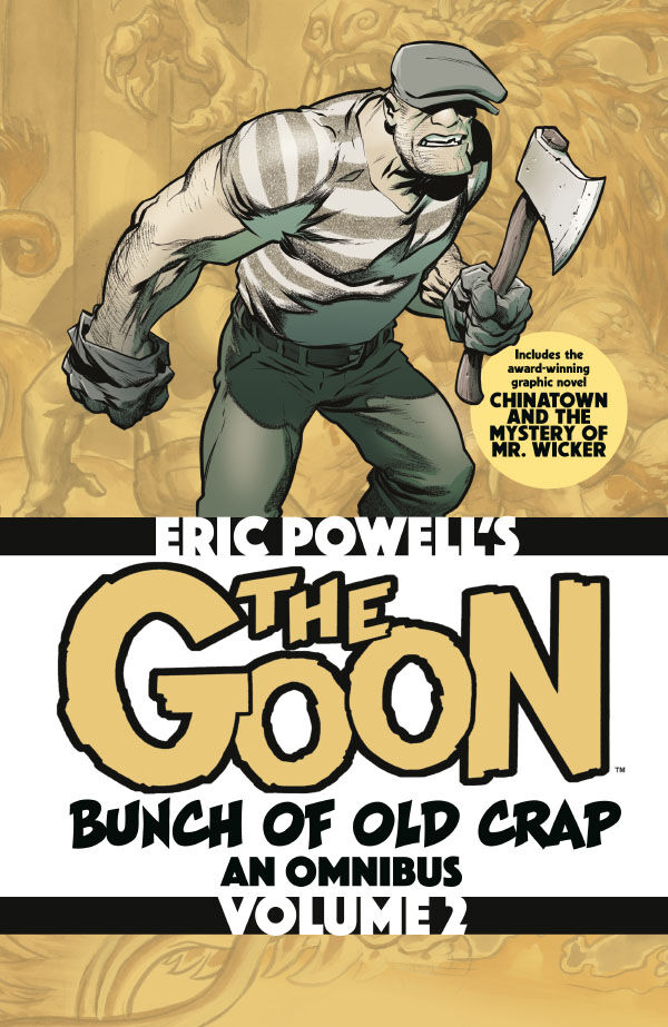 Cover of The Goon: A Bunch of Old Crap Omnibus Volume 2 TPB (DH Reprint), published by Dark Horse