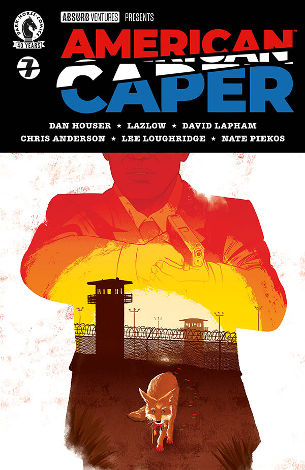 Cover of American Caper #7, published by Dark Horse