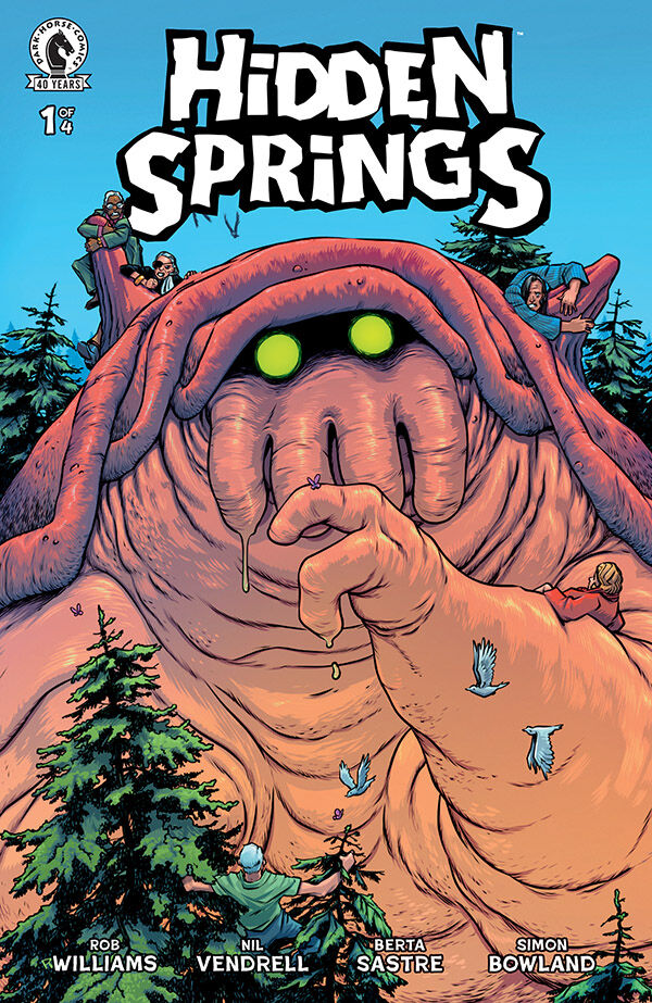 Cover of Hidden Springs #1 (Pye Parr Variant Cover), published by Dark Horse