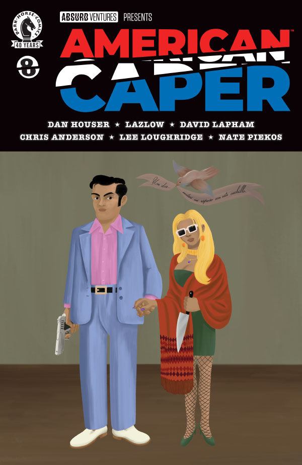 Cover of American Caper #8, published by Dark Horse