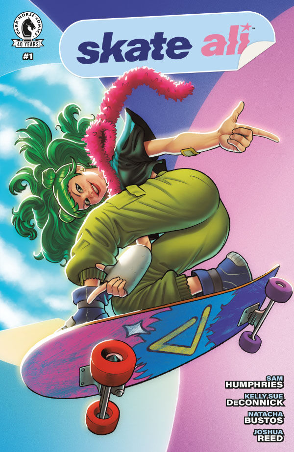 Cover of Skate Ali #1 (Joe Quinones Variant Cover), published by Dark Horse
