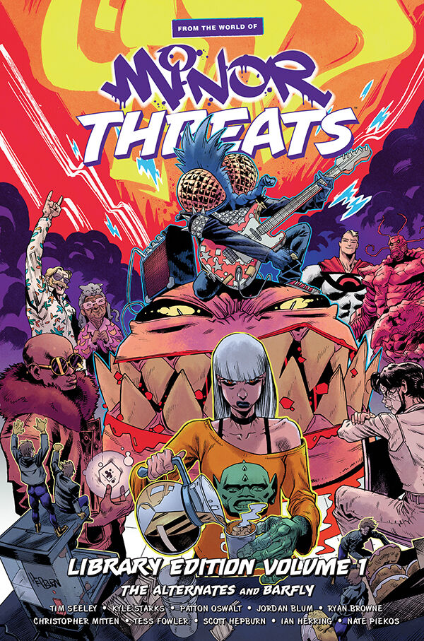Cover of From the World of Minor Threats Library Edition Volume 1 HC, published by Dark Horse