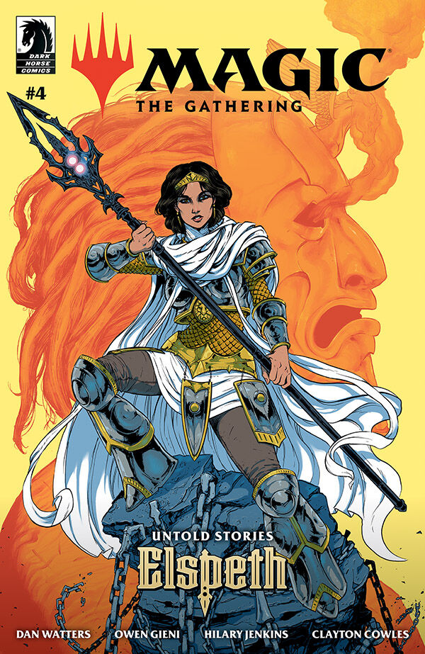 Cover of Magic: The Gathering: Untold Stories--Elspeth #4, published by Dark Horse