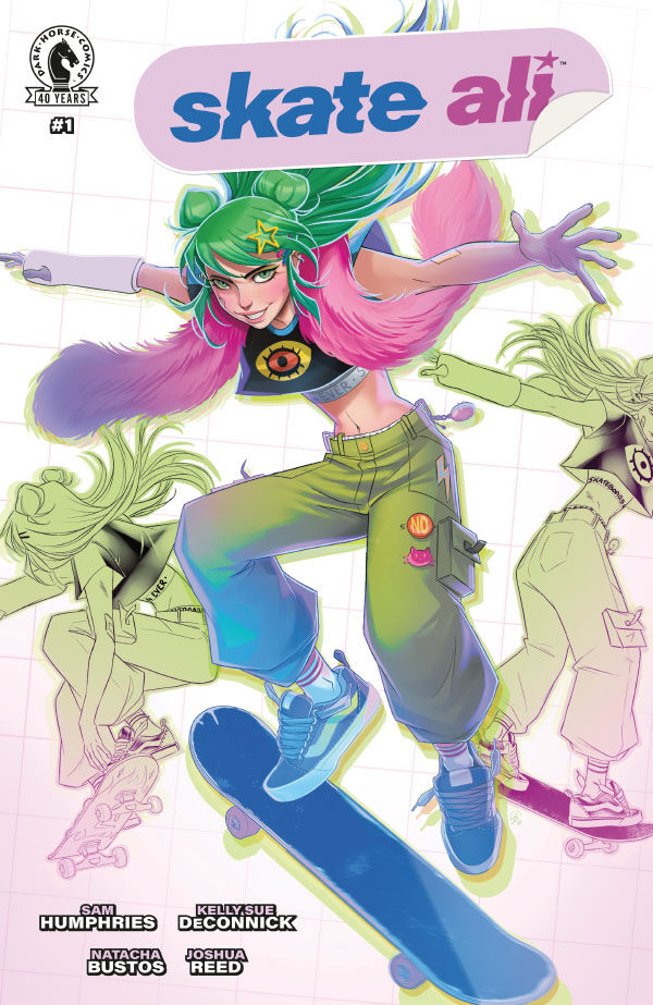 Cover of Skate Ali #1 (Sweeney Boo Variant Cover), published by Dark Horse