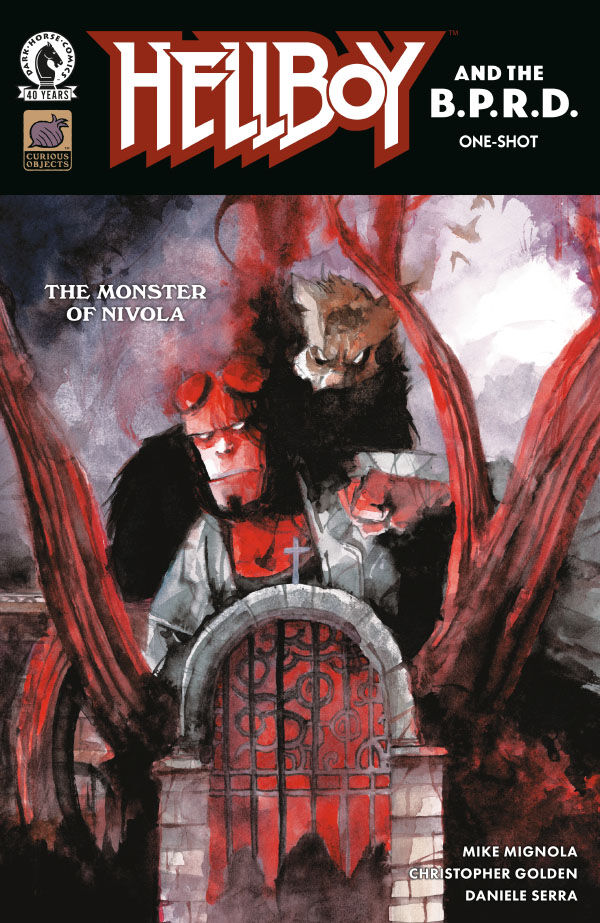 Cover of Hellboy and the B.P.R.D.: The Monster of Nivola, published by Dark Horse