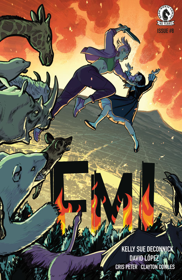 Cover of FML #8 (David López Variant Cover), published by Dark Horse