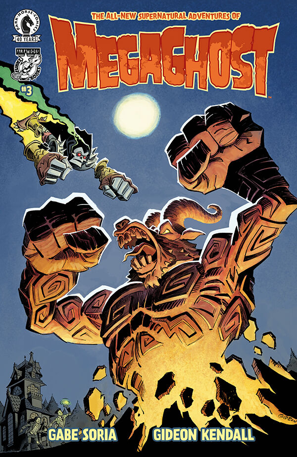 Cover of Megaghost Volume 2 #3, published by Dark Horse