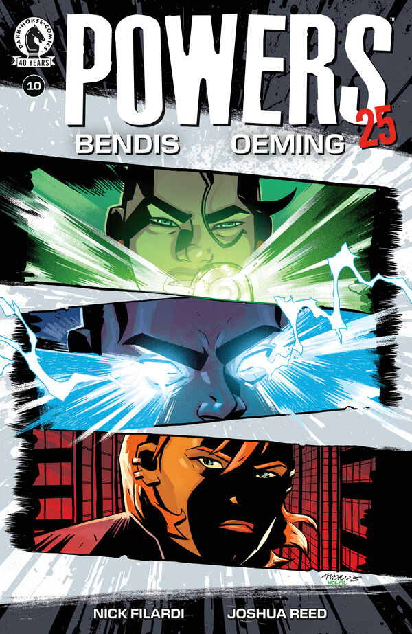 Cover of Powers 25 #10, published by Dark Horse
