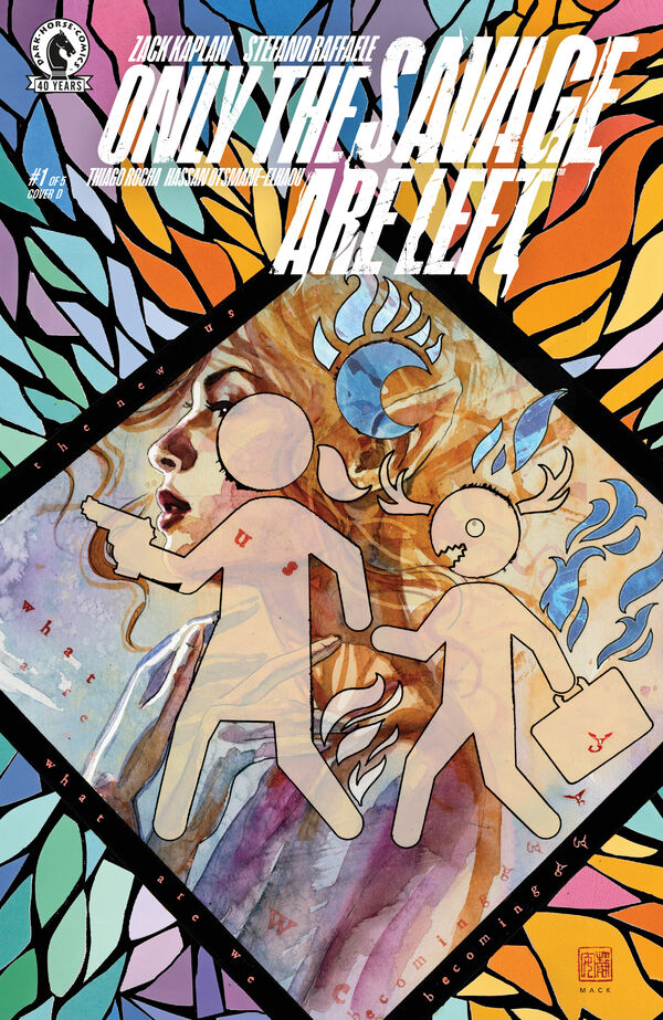 Cover of Only the Savage Are Left #1 (David Mack Variant Cover), published by Dark Horse