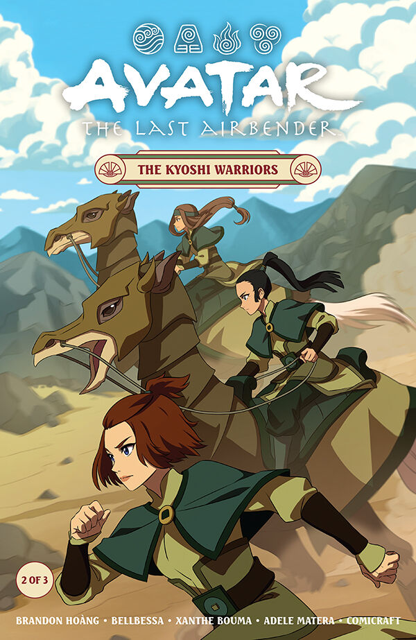 Cover of Avatar: The Last Airbender--The Kyoshi Warriors #2, published by Dark Horse