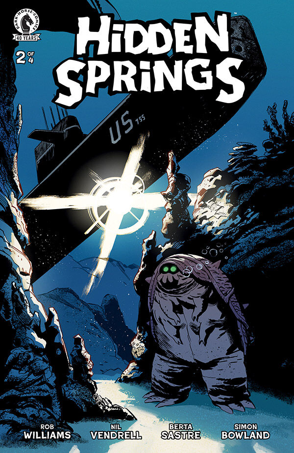 Cover of Hidden Springs #2, published by Dark Horse