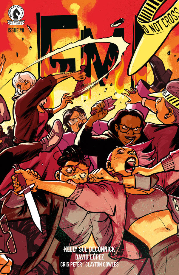 Cover of FML #8, published by Dark Horse