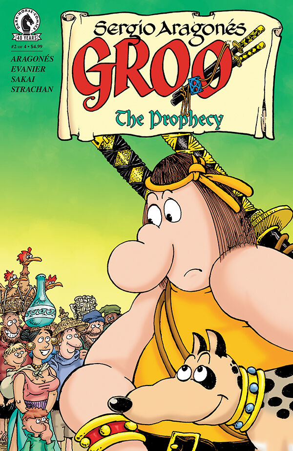 Cover of Groo: The Prophecy #2, published by Dark Horse
