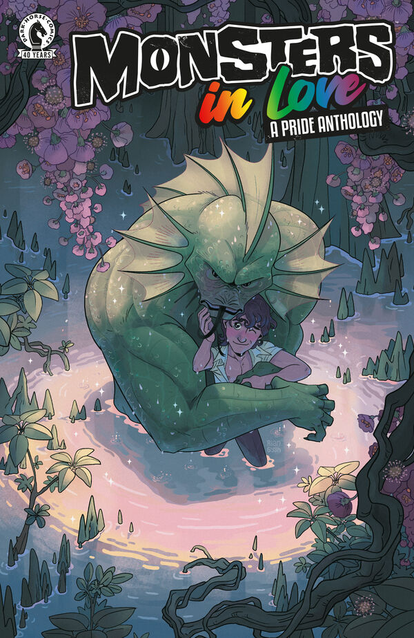 Cover of Monsters in Love: A Pride Anthology (Rian Sygh Variant Cover), published by Dark Horse