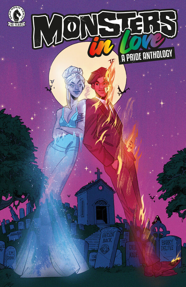 Cover of Monsters in Love: A Pride Anthology (Bradley Clayton Variant Cover), published by Dark Horse