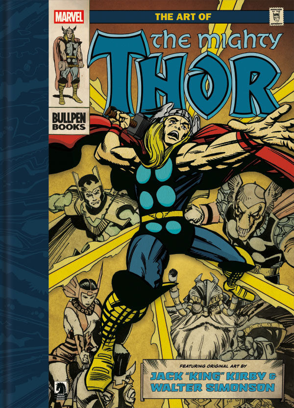 Cover of The Art of The Mighty Thor HC, published by Dark Horse