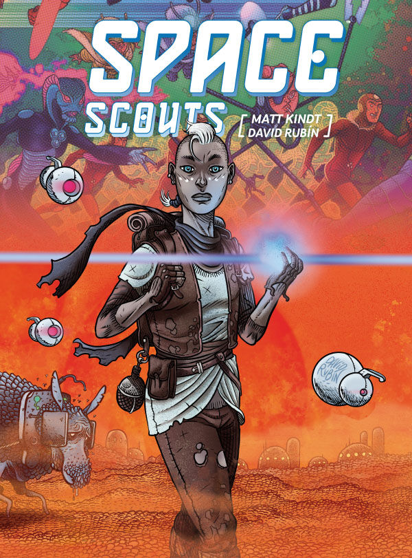 Cover of Space Scouts HC, published by Dark Horse