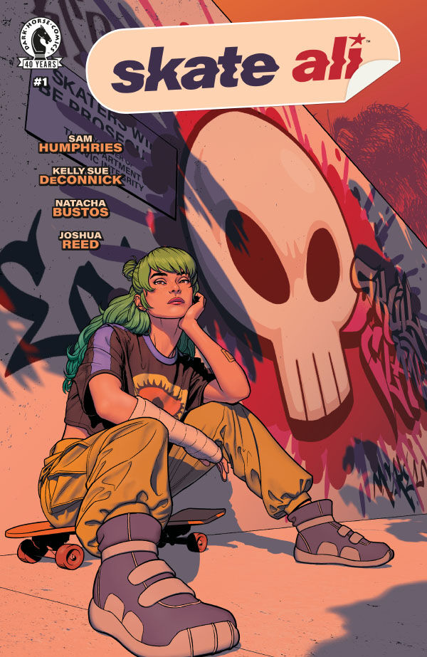 Cover of Skate Ali #1 (Jamie McKelvie Variant Cover), published by Dark Horse