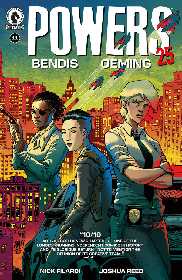 Cover of Powers 25 #11 (Tony Fleecs Variant Cover), published by Dark Horse
