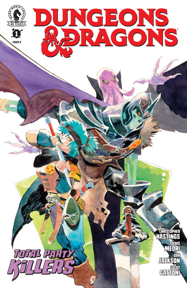 Cover of Dungeons & Dragons: Total Party Killers #1 (Matias Bergara Variant Cover), published by Dark Horse