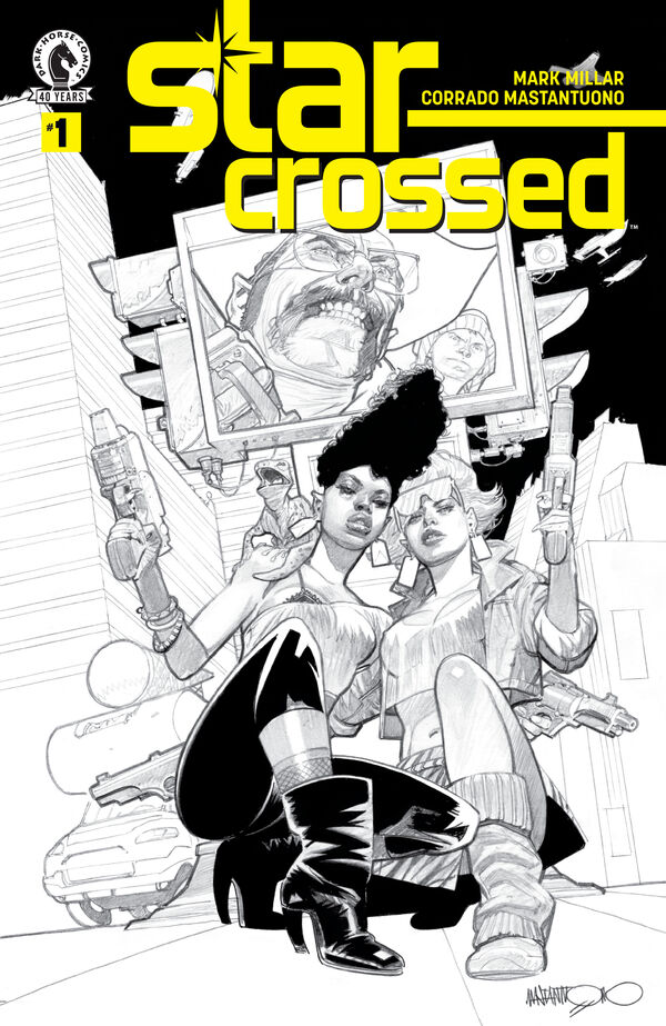 Cover of Star-Crossed #1 (Corrado Mastantuono Variant Cover), published by Dark Horse