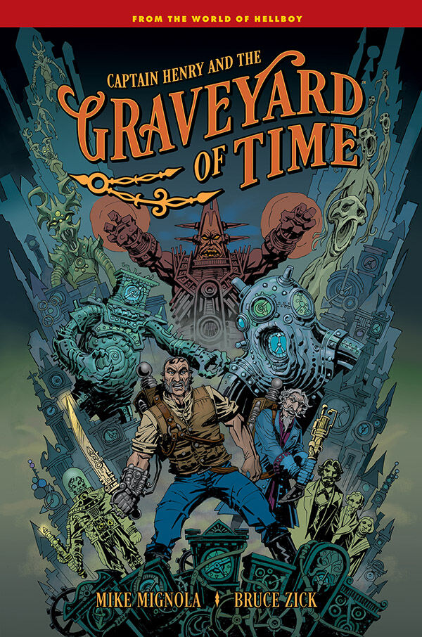 Cover of Captain Henry and the Graveyard of Time HC, published by Dark Horse