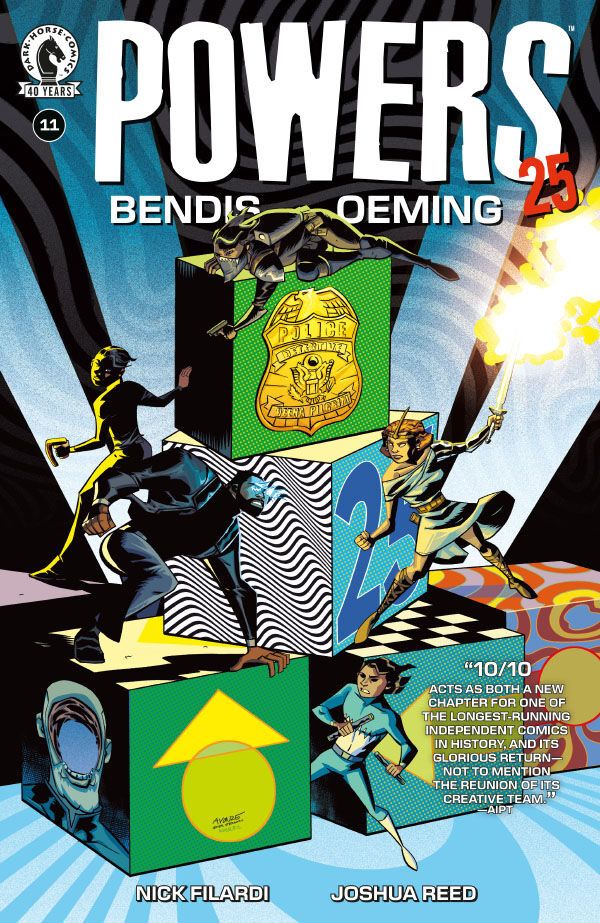 Cover of Powers 25 #11, published by Dark Horse