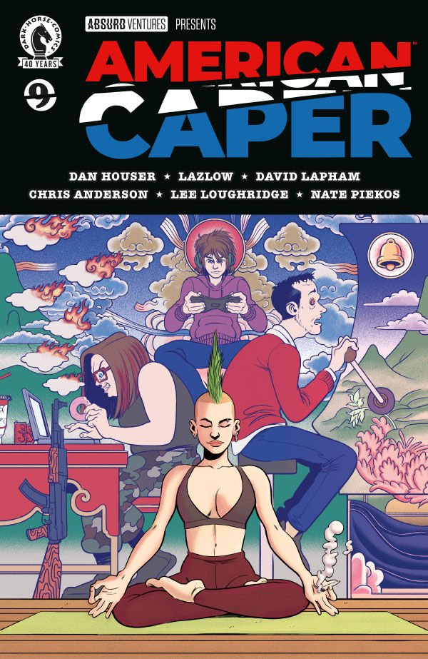 Cover of American Caper #9, published by Dark Horse