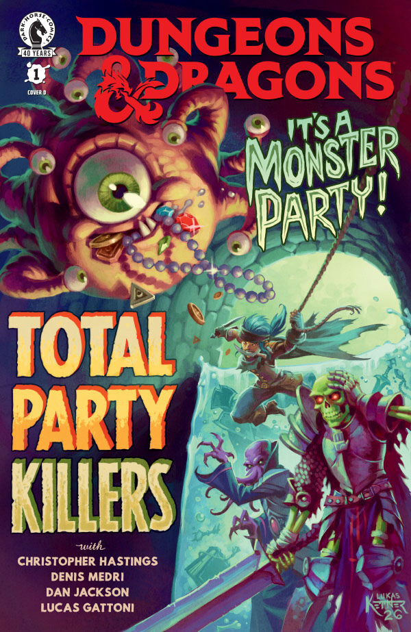 Cover of Dungeons & Dragons: Total Party Killers #1 (Lukas Ketner Variant Cover), published by Dark Horse