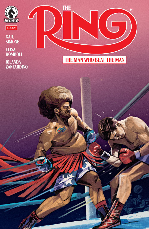 Cover of The Ring: The Man Who Beat the Man #2, published by Dark Horse