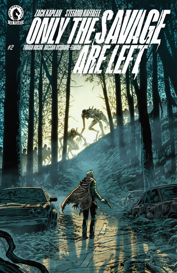 Cover of Only the Savage Are Left #2, published by Dark Horse