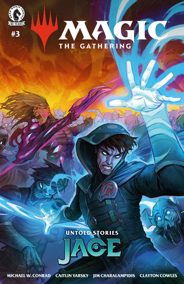 Cover of Magic: The Gathering: Untold Stories--Jace #3 (Ivan Shavrin Variant Cover), published by Dark Horse