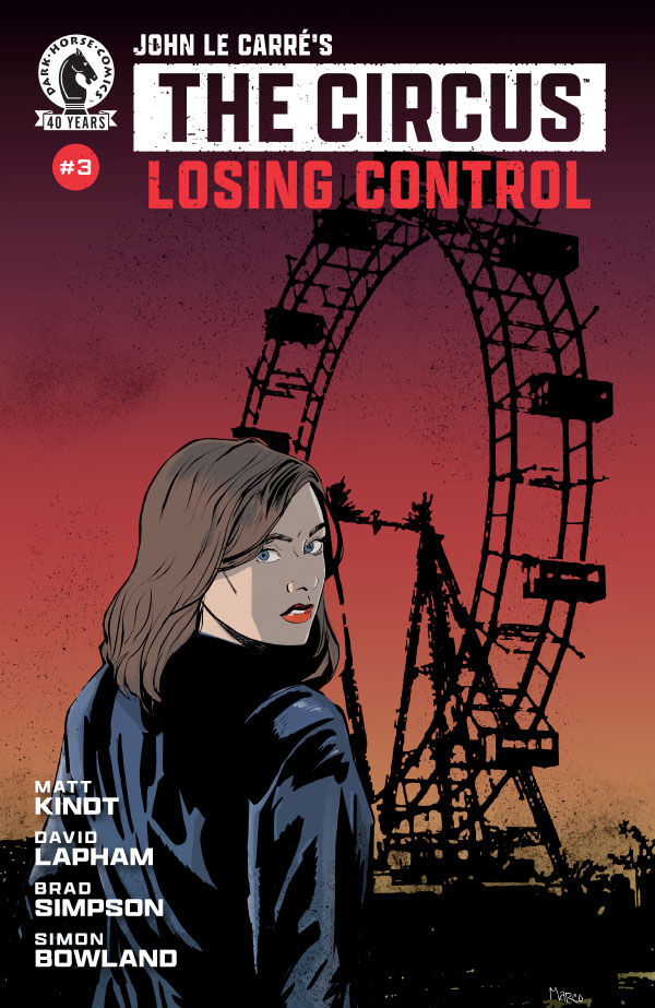 Cover of John le Carre's: The Circus--Losing Control #3, published by Dark Horse