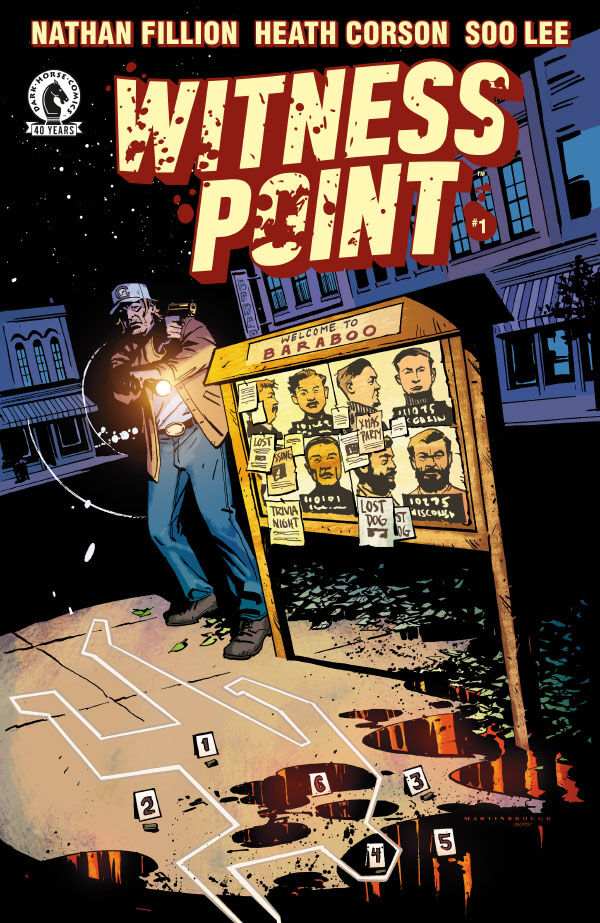 Cover of Witness Point #1 (Shawn Martinbrough Variant Cover), published by Dark Horse