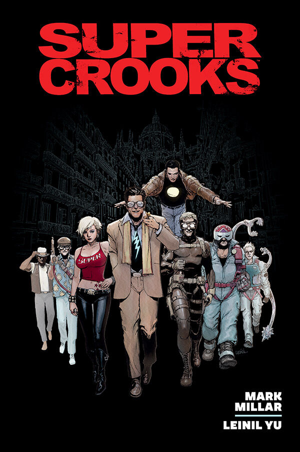 Cover of Supercrooks Library Edition HC, published by Dark Horse