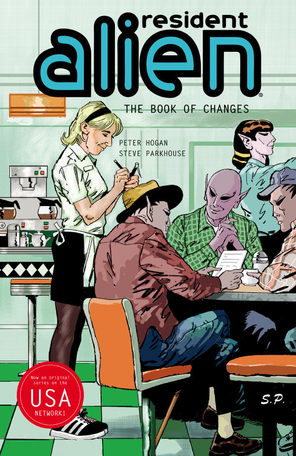 Cover of Resident Alien Volume 9: The Book of Changes TPB, published by Dark Horse