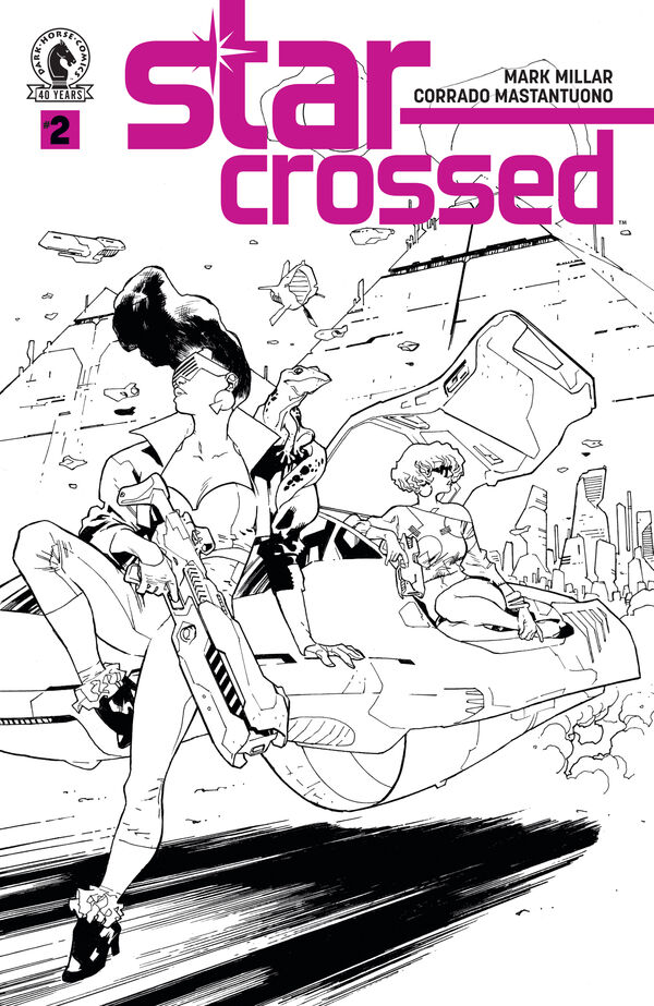 Cover of Star-Crossed #2 (Stuart Immonen Variant Cover), published by Dark Horse
