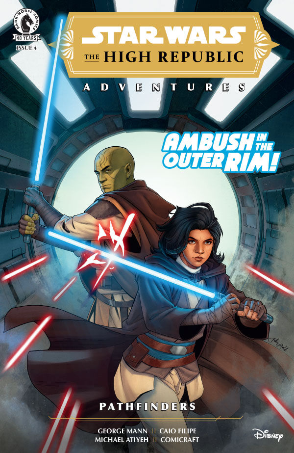 Cover of Star Wars: The High Republic Adventures--Pathfinders #4, published by Dark Horse